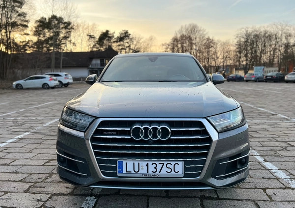 Audi Q7 cena 120000 przebieg: 213000, rok produkcji 2018 z Lublin małe 106